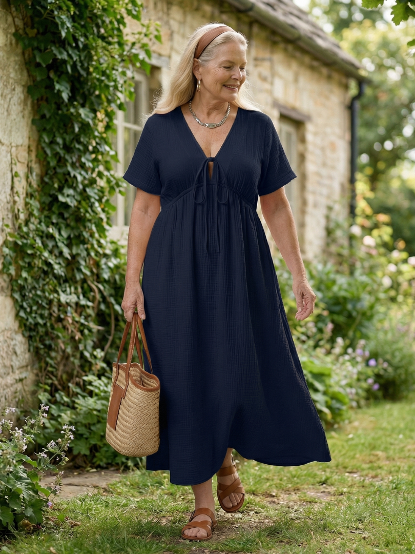 Viora | Nature Shape Midi Dress