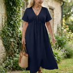 Viora | Nature Shape Midi Dress