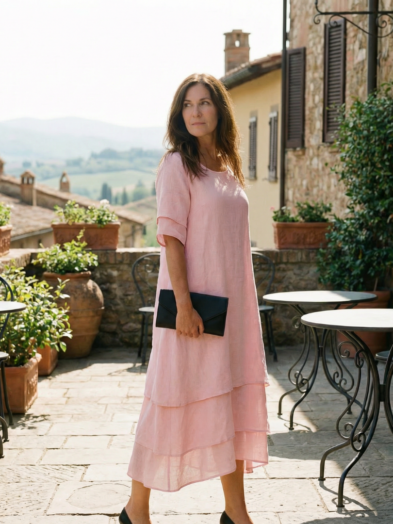 Soletta | Soft Layered Dress