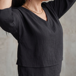 Callia | Layered Top Wide Leg Set