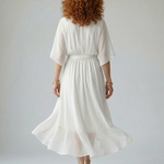 Selrina | Light Drape Midi Dress