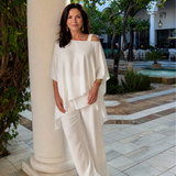 Taliadra | Layered Asymmetrical Two Piece Pant Set