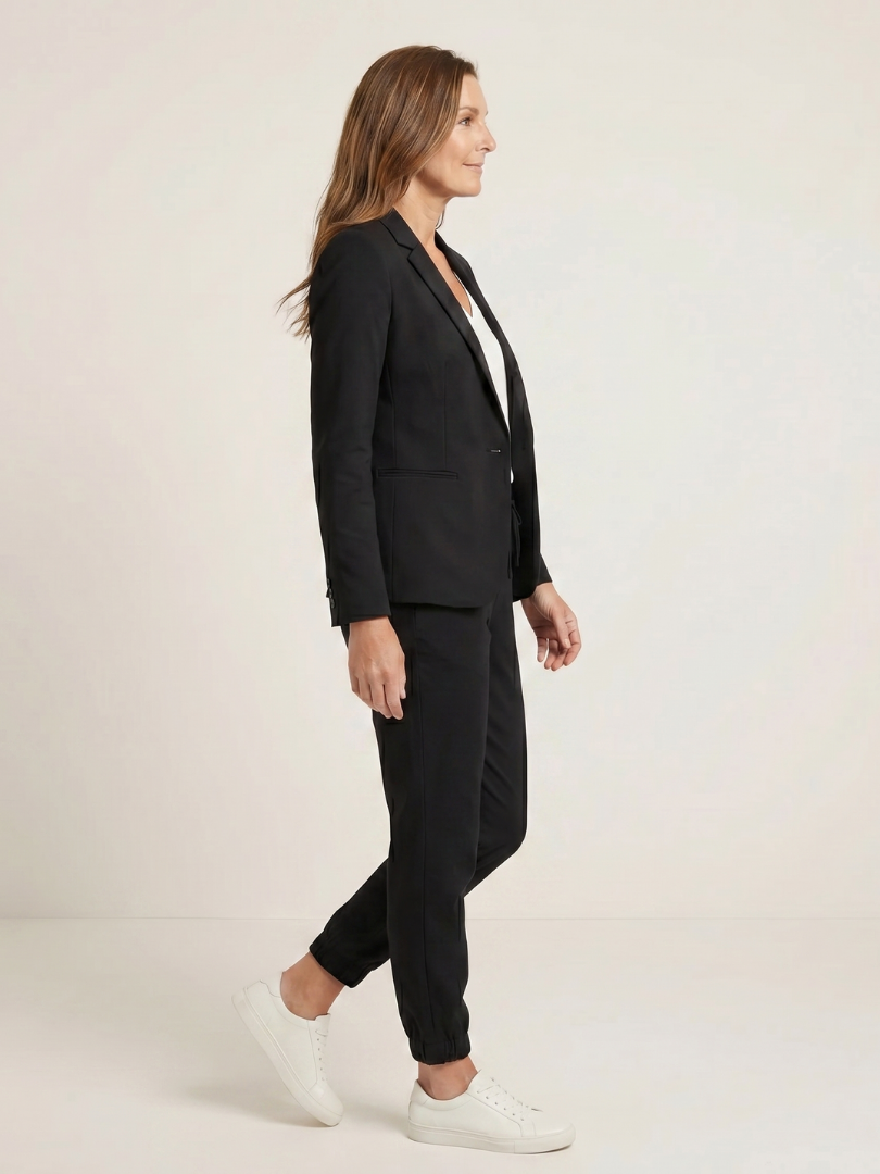 Fiosette | Notch Collar Relaxed Tailored Suit