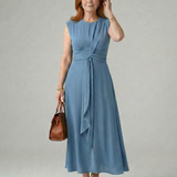 Kalmae | Clean Tie Midi Dress