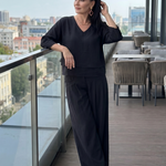 Callia | Layered Top Wide Leg Set