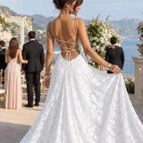 Fiorin | Spaghetti Strap Full Lace Maxi Dress