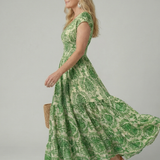 Sennalette | Printed Flow Maxi Dress