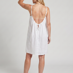 Maemarie | Spaghetti Strap Open Back Knee Length Dress