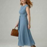 Kalmae | Clean Tie Midi Dress