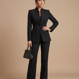 Mirassa | Structured Stand Collar Tailored Suit