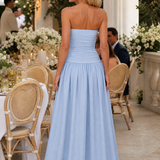 Sabwyn | Strapless Ruched Bodice Midi Dress