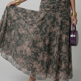 Calmarie | Off Shoulder Flow Midi Dress