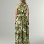 Penlora | Gathered Halter Midi Dress