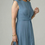 Kalmae | Clean Tie Midi Dress