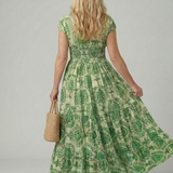 Sennalette | Printed Flow Maxi Dress