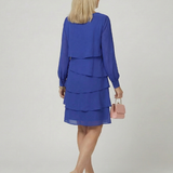 Liana | Clean Layered Knee Length Dress