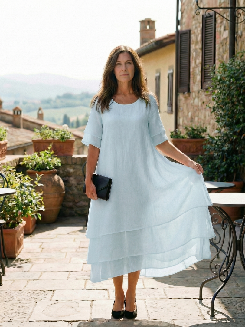 Soletta | Soft Layered Dress