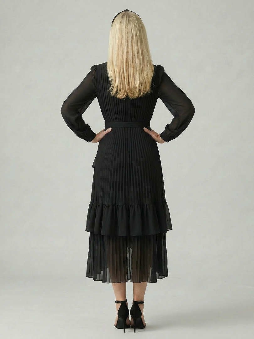 Dahbelle | Fluid Drape Midi Dress