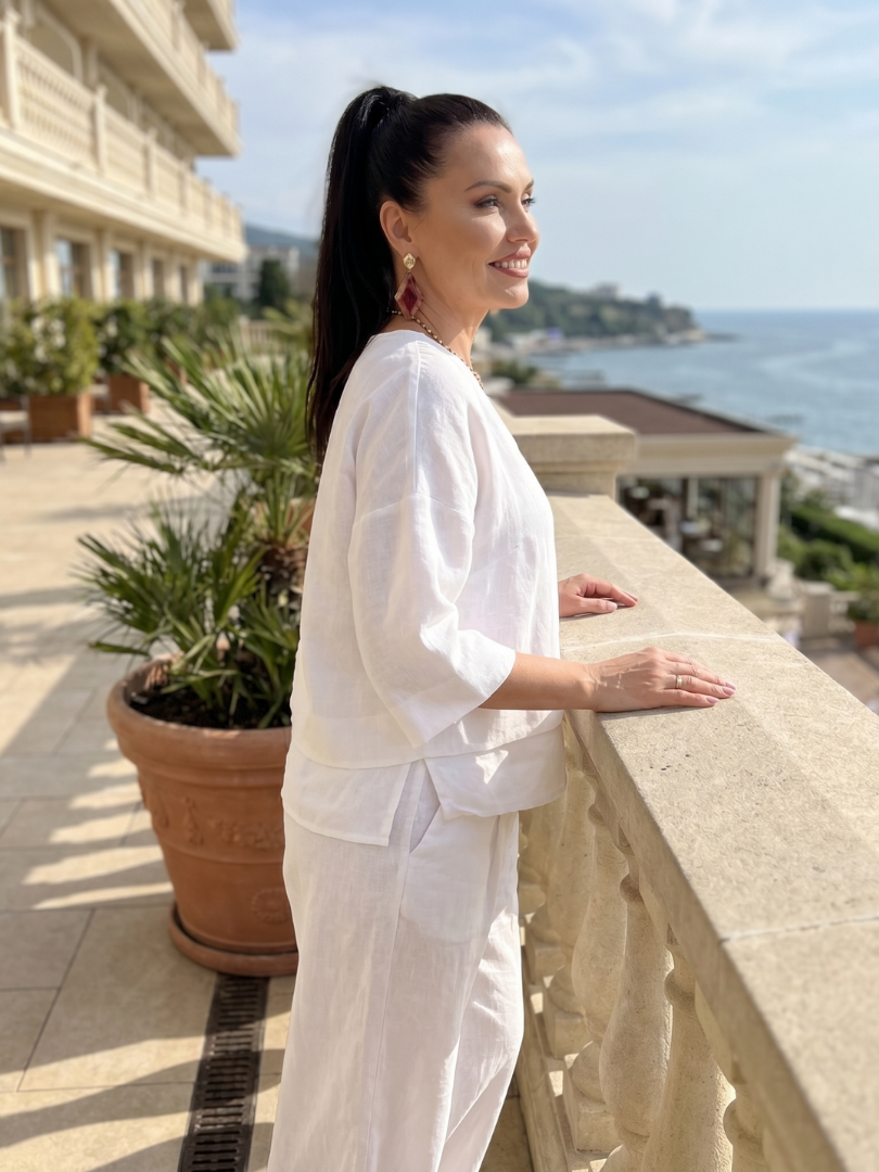 Callia | Layered Top Wide Leg Set