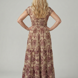Sennalette | Printed Flow Maxi Dress
