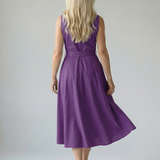 Sennarose | Relaxed Drape Midi Dress