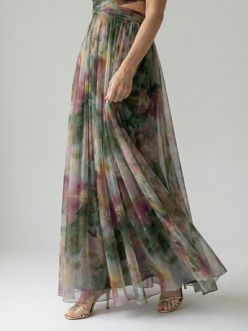 Lunnia | Soft Wrap Maxi Dress