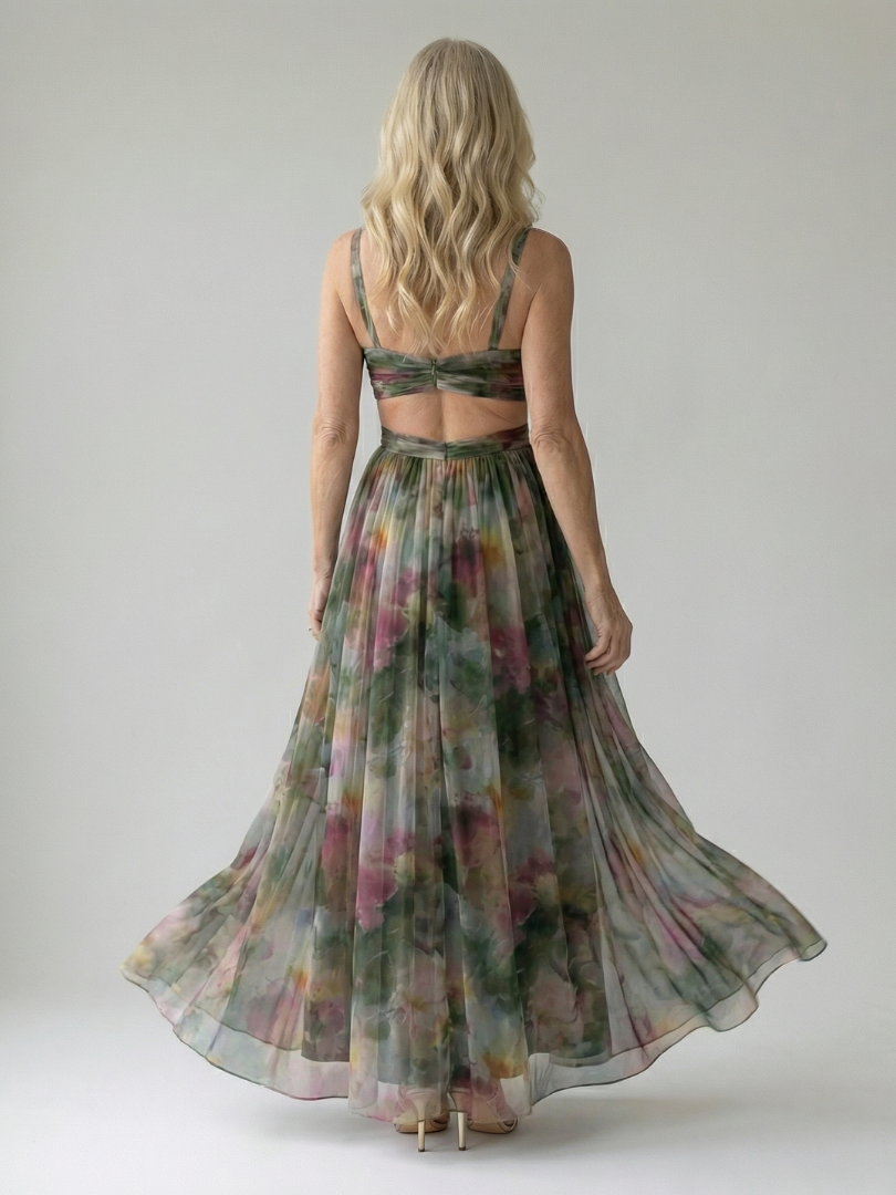 Lunnia | Soft Wrap Maxi Dress