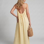 Lunine | Gathered Neckline Silhouette Loose Lounge Dress