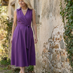 Sennarose | Relaxed Drape Midi Dress