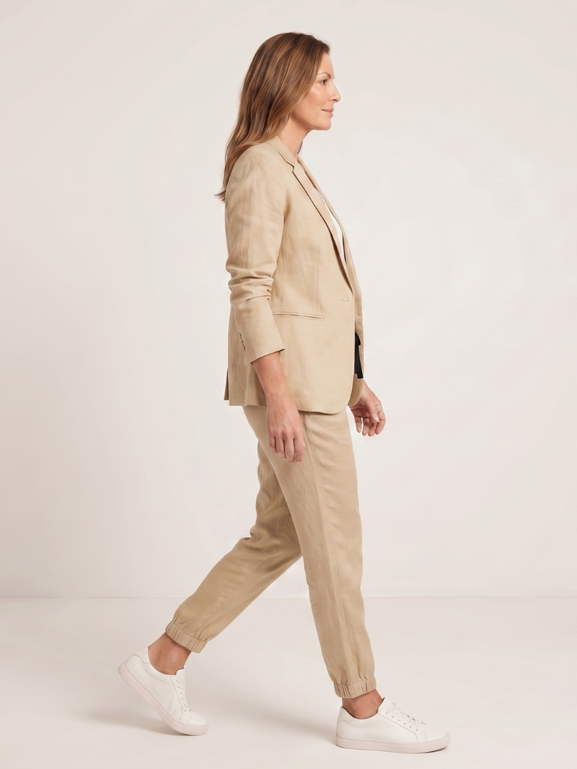 Fiosette | Notch Collar Relaxed Tailored Suit
