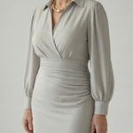 Tovana | Calm Front Midi Dress