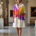 Lunda | Painted Garden Dress