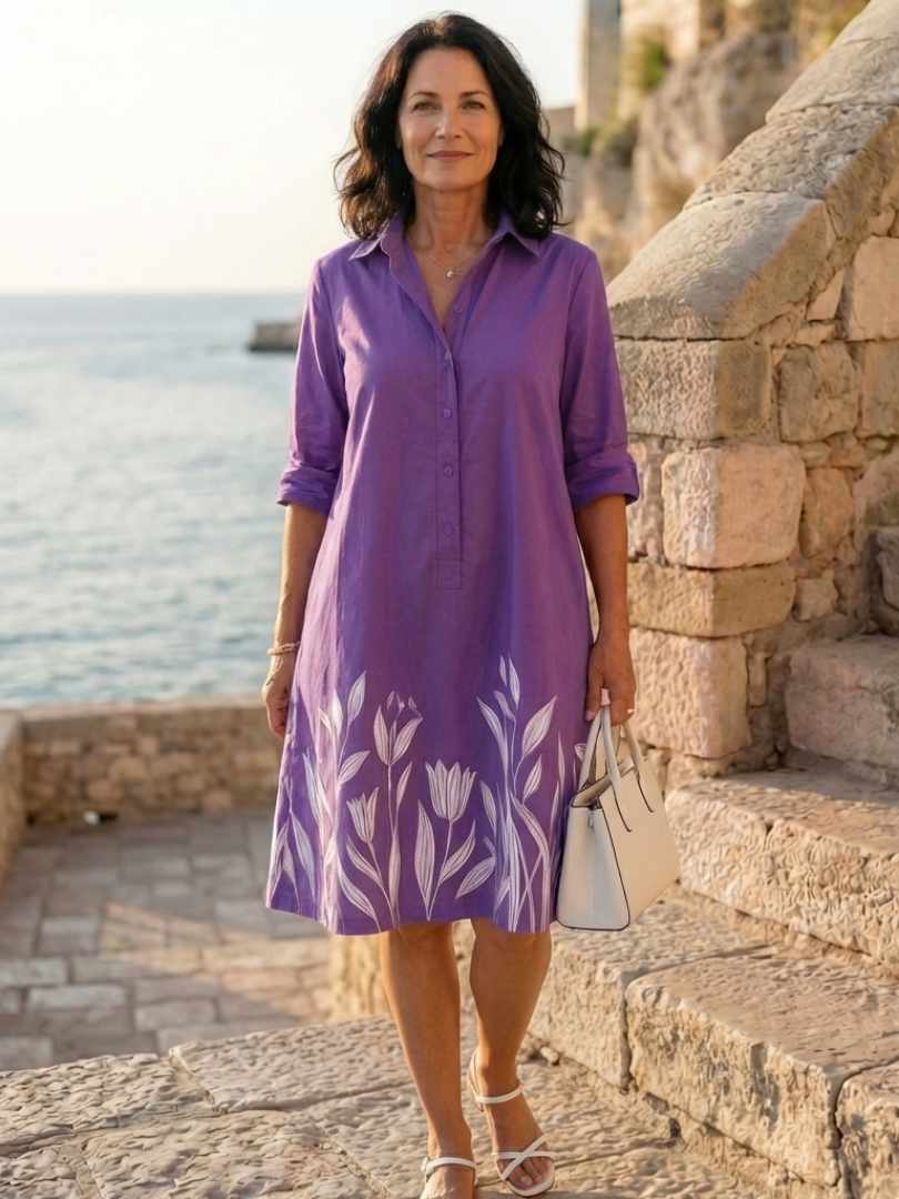 Sellia | Evening Garden Walk Dress