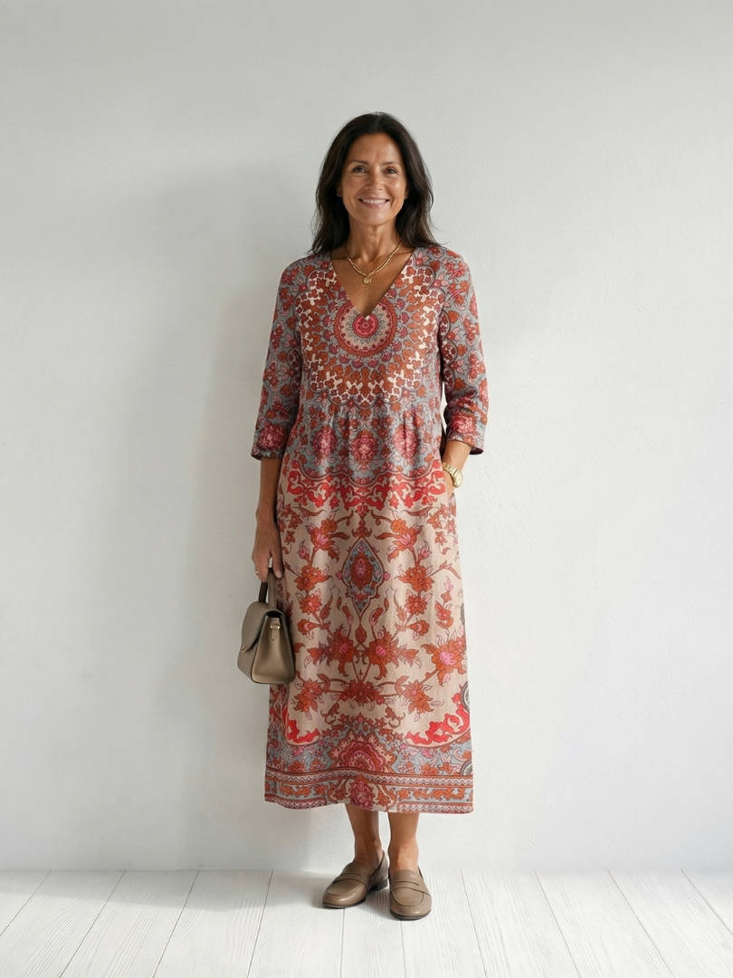 Briassa | Balanced Fit Midi Dress