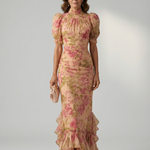 Gretawen | Gentle High Neck Maxi Dress
