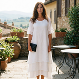 Soletta | Soft Layered Dress