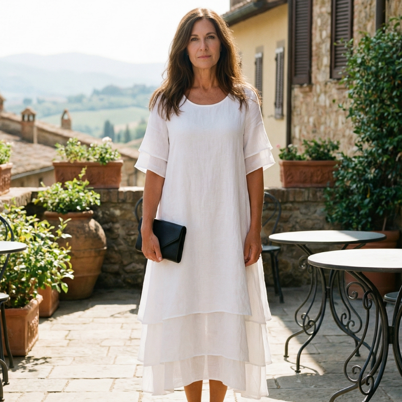 Soletta | Soft Layered Dress