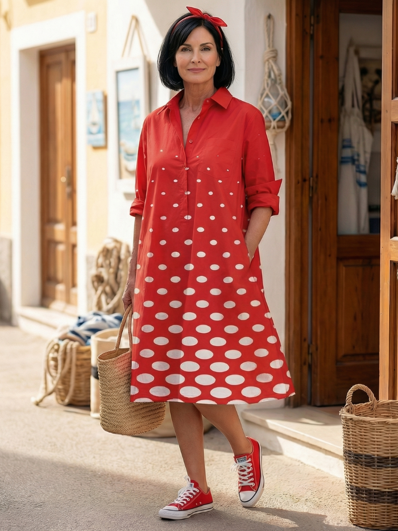 Tovathea | Bright Day Dot Dress