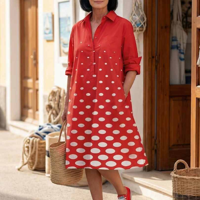 Tovathea | Bright Day Dot Dress