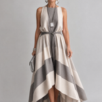 Willora | Sleeveless High Low Midi Dress