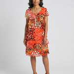 Casda | Speckled Tier Knee Length Dress