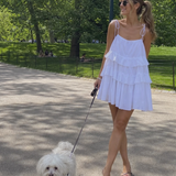 Miline | Ruffle Layers And Relaxed Fit Mini Dress