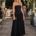 Sabwyn | Strapless Ruched Bodice Midi Dress