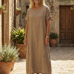 Cassette | Simple Linen Day Dress
