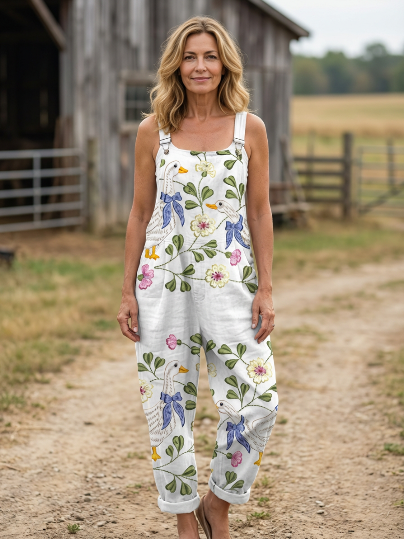 Faesette | Peace Strap Jumpsuit