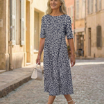 Giana | Coastal Pattern Dress