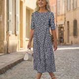 Giana | Coastal Pattern Dress