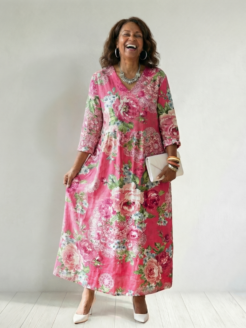 Magdawen | Garden Bloom Midi Dress