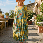 Theabelle | Painted Canvas Dress