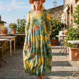 Theabelle | Painted Canvas Dress